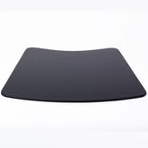 Black Leatherette Conference Table Pad for Round Table, 17 x 14